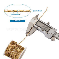 PVD Vacuum Plating 304 Stainless Steel Venetain Chains&nbsp;CHS-TA0001-04G