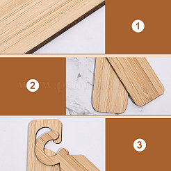 40Pcs 4 Style Blank Wood Plant Labels&nbsp;AJEW-CA0003-79