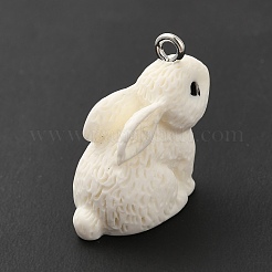 Opaque Resin Pendants&nbsp;RESI-H143-01D