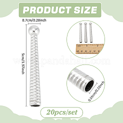 20Pcs Alloy Cord Ends&nbsp;FIND-NB0005-35P