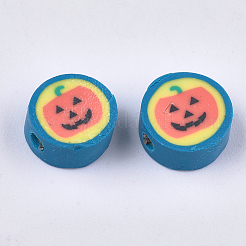 Halloween/Christmas Theme Handmade Polymer Clay Beads&nbsp;CLAY-S091-78