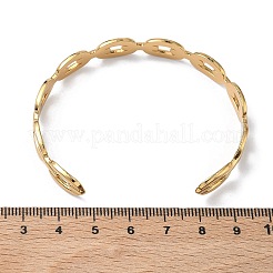304 Stainless Steel Cuff Bangles&nbsp;BJEW-A160-01G