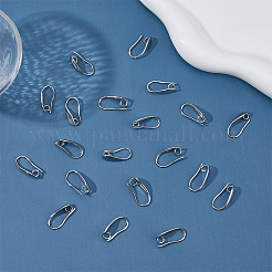 20Pcs Brass Earring Hooks&nbsp;KK-FH0007-17P