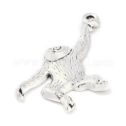 Tibetan Style Alloy Orangutan Pendants&nbsp;TIBEP-5232-AS-LF