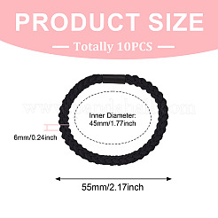 Polyester Hair Accessories&nbsp;OHAR-TADJ0099-01
