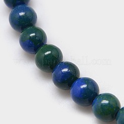 Synthetic Fossil Beads Strands&nbsp;G-L028-8mm-09