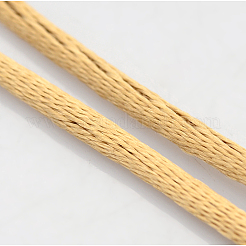 Nylon Satin Rattail Cords&nbsp;NWIR-O001-A-19