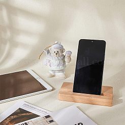 Beech Wood Mobile Phone Holders&nbsp;AJEW-WH0258-494