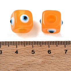 Resin Evil Eye European Beads&nbsp;RESI-A021-19
