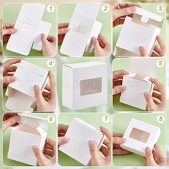 Kraft Paper Packaging Boxes&nbsp;CON-WH0115-02A-01