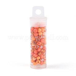 7 Bottles DIY Glass Seed Beads Sets&nbsp;DIY-N006-02E