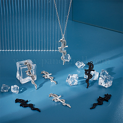 40Pcs 2 Colors Alloy Pendants&nbsp;FIND-UN0001-77