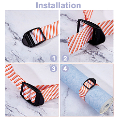 100Pcs 6 Styles POM Plastic Ladder Lock Slider Buckles&nbsp;FIND-FH0016-64
