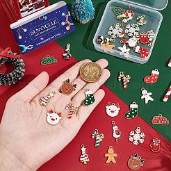 40Pcs 20 Style Alloy Enamel Pendants&nbsp;ENAM-SC0003-69