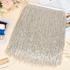 1 Yard Plastic Bugle Bead Tassel Trimming&nbsp;OCOR-BC0006-60A
