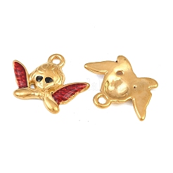 304 Stainless Steel Enamel Pendants&nbsp;SA-CBAF5D5-18G-01