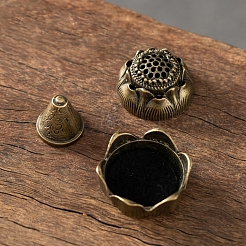 1Pc Alloy Incense Burners&nbsp;AJEW-DJ0002-28