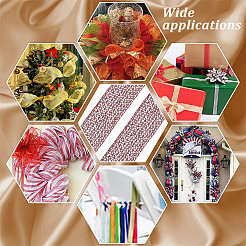 12.5 Yards Sparkle Polyester Mesh Ribbon&nbsp;OCOR-HY0001-06