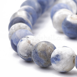 Natural Sodalite Beads Strands&nbsp;G-T106-212