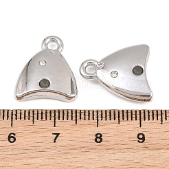 Alloy with Crystal Rhinestone Pendants&nbsp;RB-CBA83D5-18P