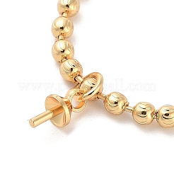 Brass Ball Chain Necklace Making&nbsp;NJEW-Q344-05G