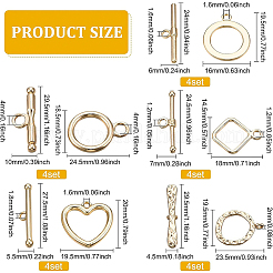 20 sets 5 Styles Alloy Toggle Clasps&nbsp;FIND-BC0002-70