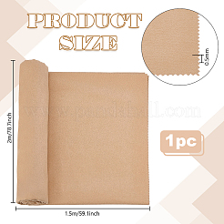 Suede Fabric Silver Polishing Cloth&nbsp;AJEW-WH0678-12A