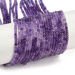Natural Amethyst Beads Strands&nbsp;G-M096-B01-01