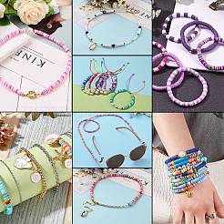 126g 15 Colors Handmade Polymer Clay Beads&nbsp;CLAY-SZ0001-32