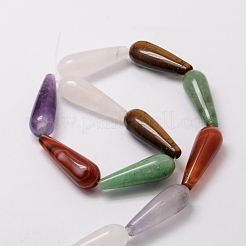 Natural Gemstone Beads Strands&nbsp;G-E329-25