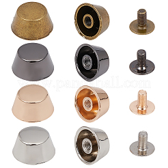 40 Bags 4 Colors Alloy Bag Feets&nbsp;FIND-CY0001-69