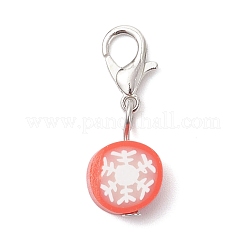 Handmade Polymer Clay Pendant Decorations&nbsp;HJEW-JM04028-01