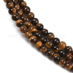 Natural Tiger Eye Beads Strands&nbsp;G-S259-21-3mm