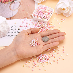 Opaque Glass Round Seed Beads&nbsp;GLAA-TAC0025-07B-06