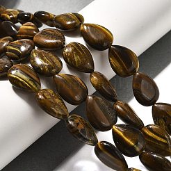 Natural Tiger Eye Beads Strands&nbsp;G-P561-B03-01
