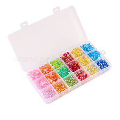 630Pcs Eco-Friendly Transparent Acrylic Beads&nbsp;TACR-CJ0001-23