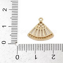 Brass Micro Pave Cubic Zirconia Pendants&nbsp;LS-KK-S339-07G