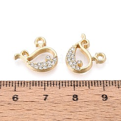 Alloy & Crystal Rhinestone Pendants&nbsp;PALLOY-T095-02KCG