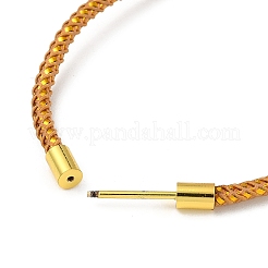 Braided Nylon Cord Bracelet Making&nbsp;MAK-L043-01G-08