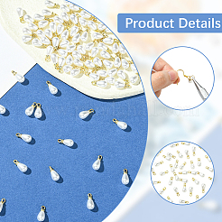 96Pcs ABS Plastic Imitation Pearl Pendants&nbsp;KY-SC0002-32G