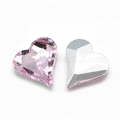 Pointed Back Glass Rhinestone Cabochons&nbsp;RGLA-T031-12x13mm-03