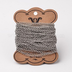Tarnish Resistant 304 Stainless Steel Twisted Chains Curb Chain&nbsp;CHS-L015-14