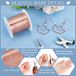 1 Roll Round Copper Wire&nbsp;CWIR-BC0001-35C-R