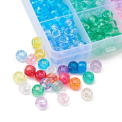 600Pcs 24 Style Transparent Plastic Beads&nbsp;KY-YW0001-48