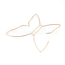 Brass Dangle Earrings&nbsp;EJEW-H106-01G