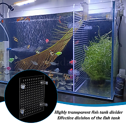Acrylic Fish Tank Isolation Board&nbsp;DIY-WH0740-20A