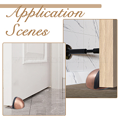 8Pcs Stainless Steel Door Stopper&nbsp;FIND-FH0017-84A