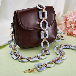 2Pcs Oval & Square Acrylic Bag Handle&nbsp;FIND-GN0001-14A