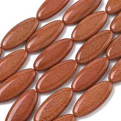 Synthetic Goldstone Beads Strands&nbsp;G-B078-E14-01B