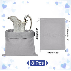 Velvet Drawstring Gift Bags&nbsp;FIND-WH0155-034D